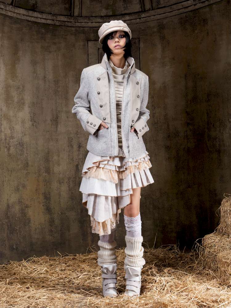 Knightly Punk Vintage Jacket Top【s0000015090】