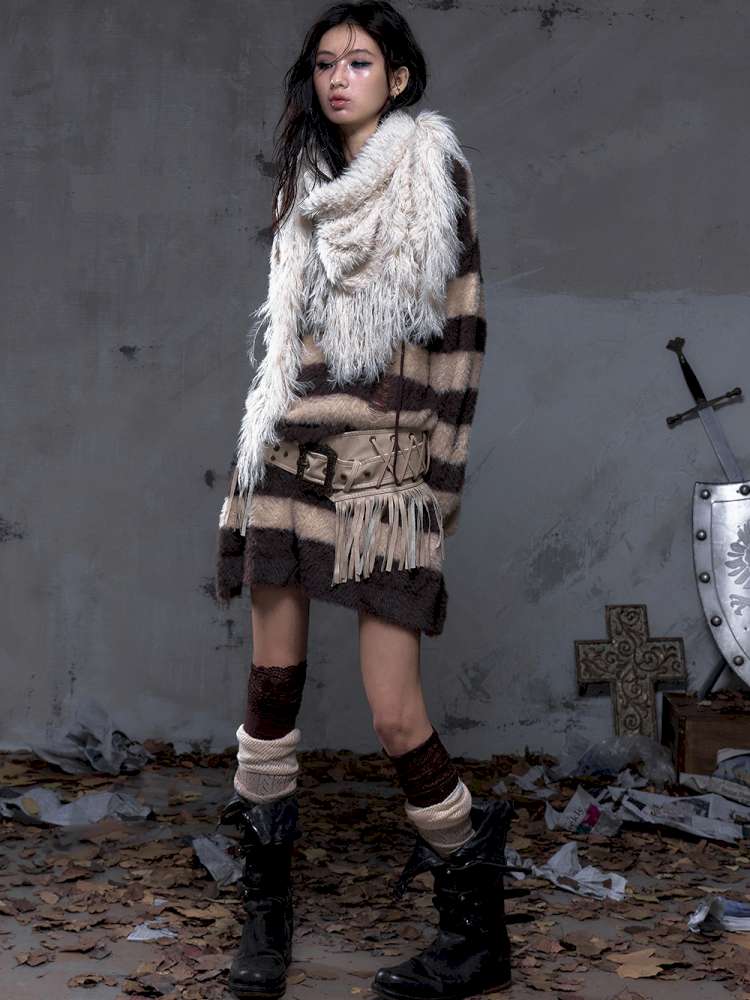 Warmness Triangle Scarf Shawl【s0000014478】