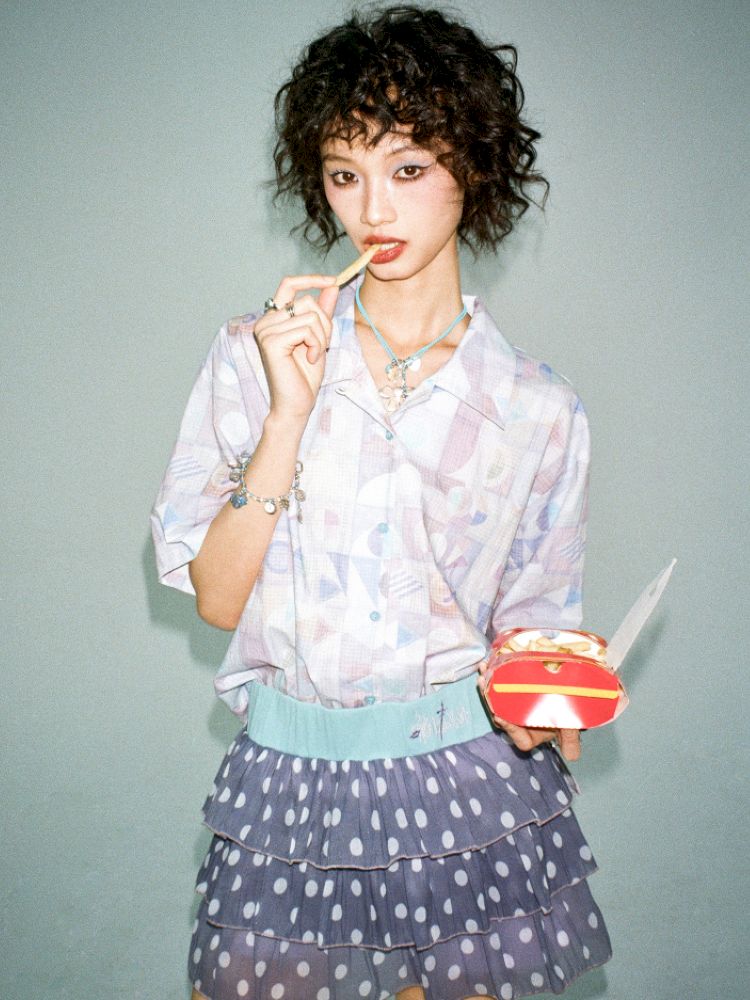 Harajuku loose-fitting top【s0000012949】