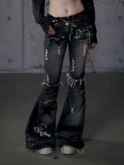 Micro Slim Washed Jeans【s0000013474】