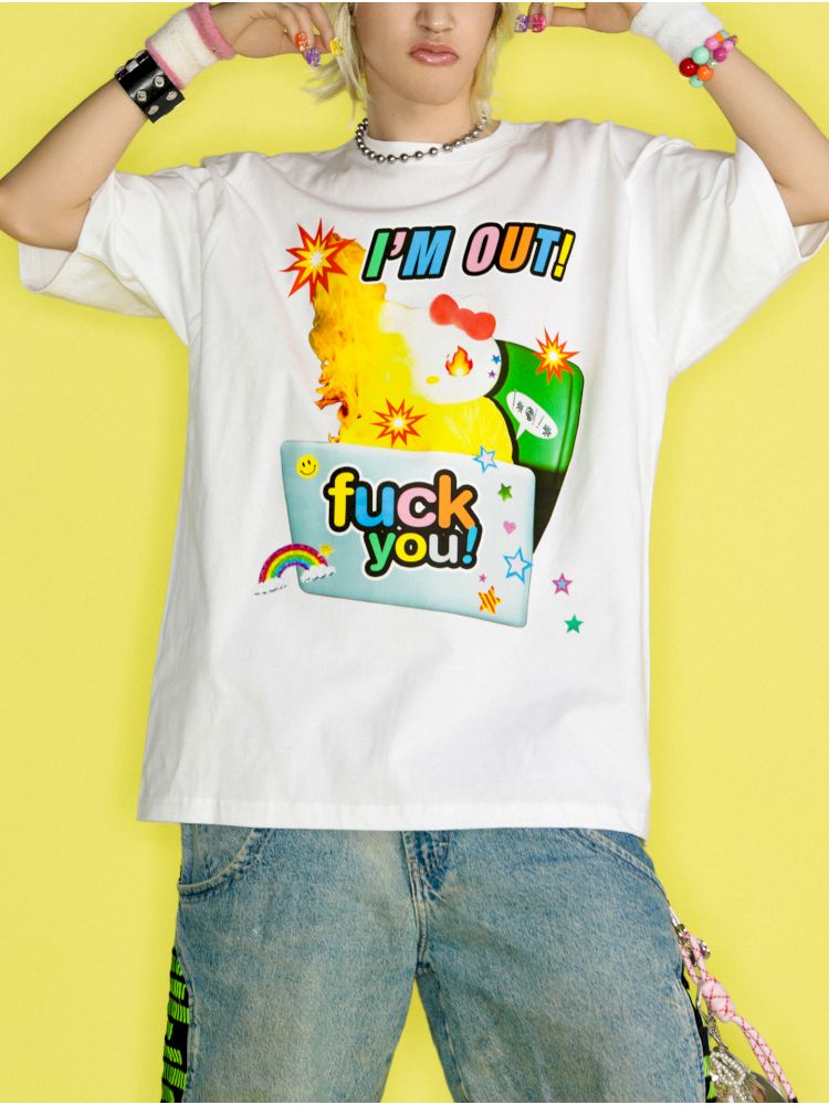Street Hip Hop Loose T-Shirt【s0000012460】