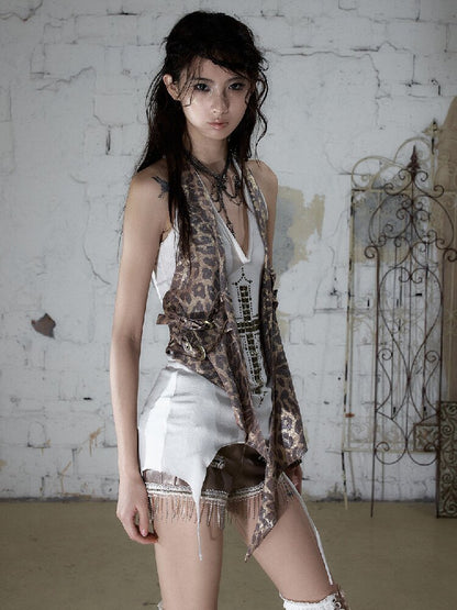 Vintage Punk Two-Piece Long Tank Top【s0000017243】