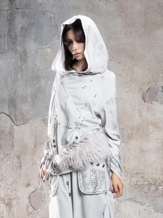 Color-Blocked Oversized Sweatshirt【s0000014135】