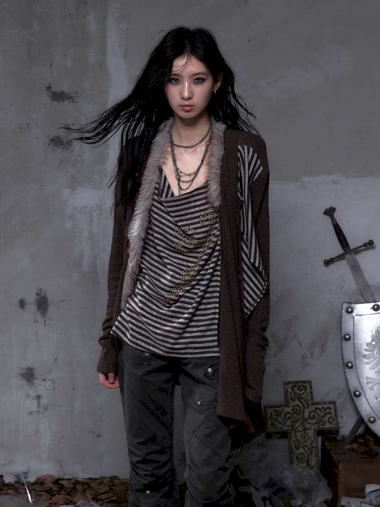 Embroidery Rhinestone Cardigan Jacket【s0000014472】