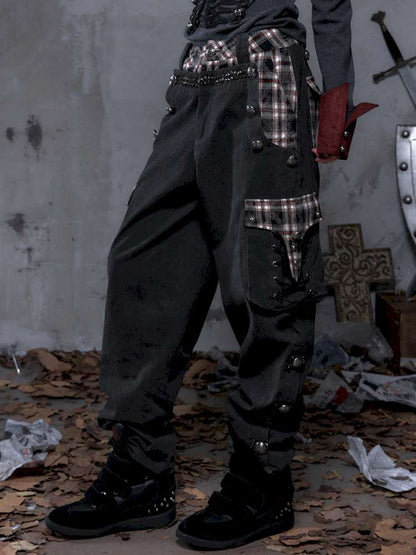 Vintage Punk Court Lantern Trousers【s0000014650】