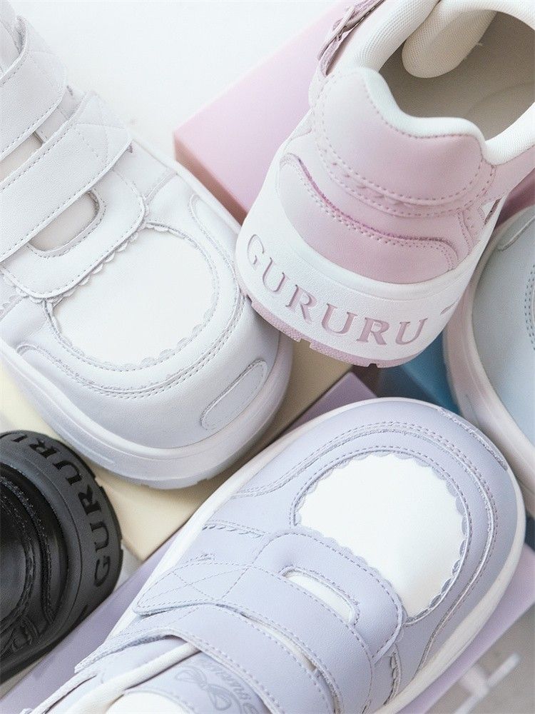 Lace-up thick-soled sneakers【s0000012963】