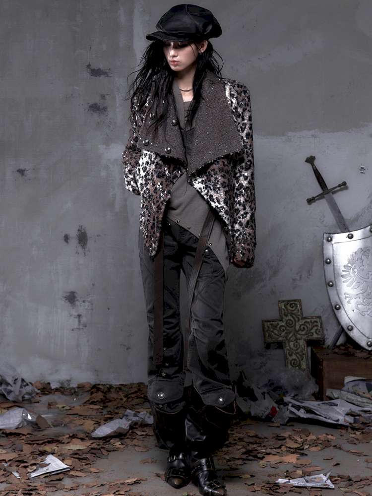 Chanel-Style Reversible Fleece Coat【s0000014462】