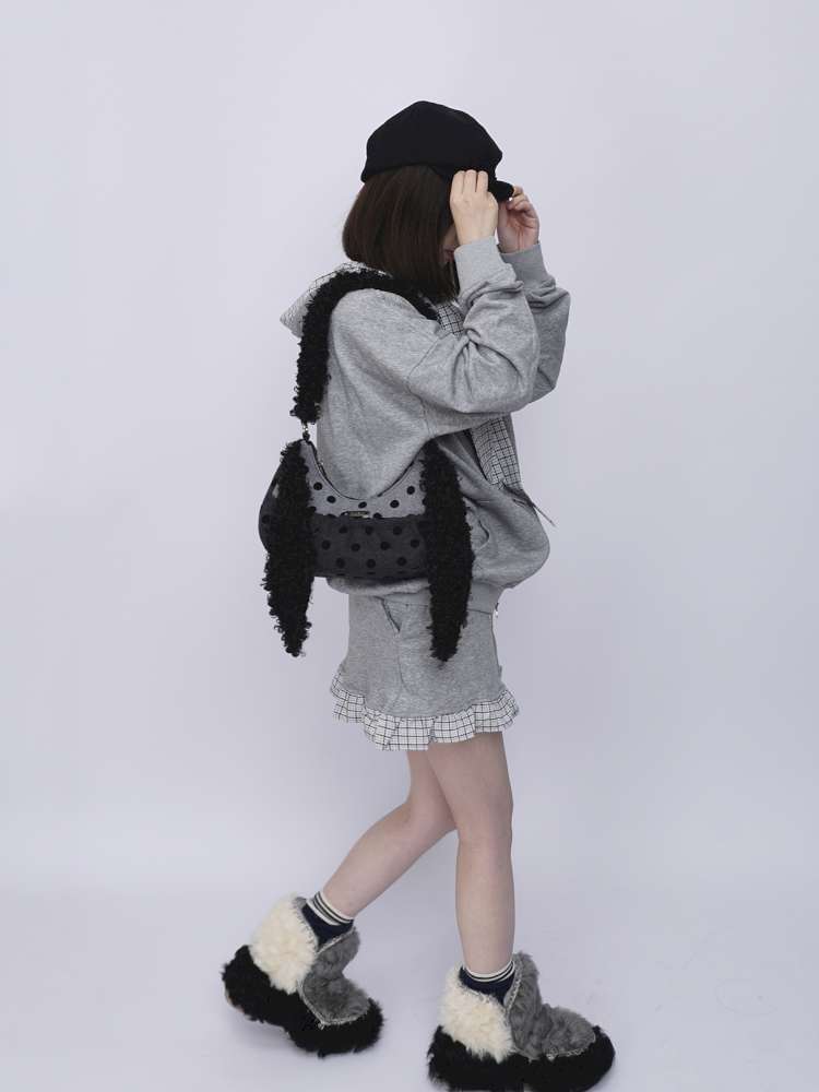 Rabbit Plush Versatile Commuter Crossbody Bag【s0000014618】