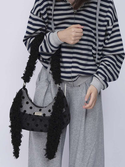 Rabbit Plush Versatile Commuter Crossbody Bag【s0000014618】