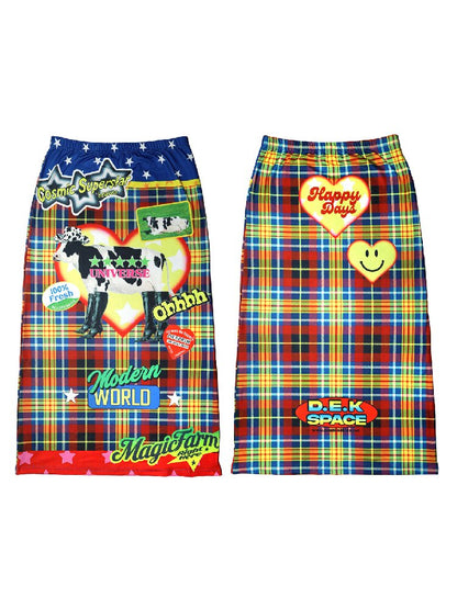 Reversible American Print Skirt【s0000016699】