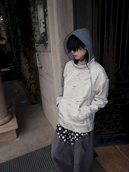 Polka Dot Paneled Wide Leg Pants【s0000015150】