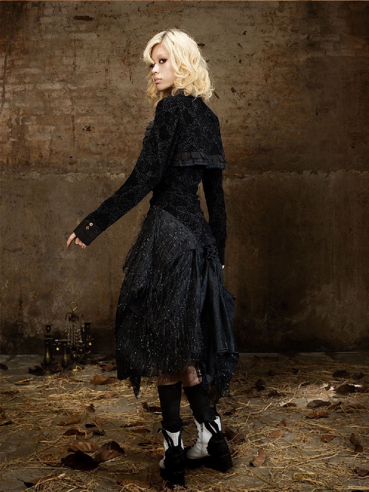 Ultra Short Long Sleeve Outerwear【s0000018379】