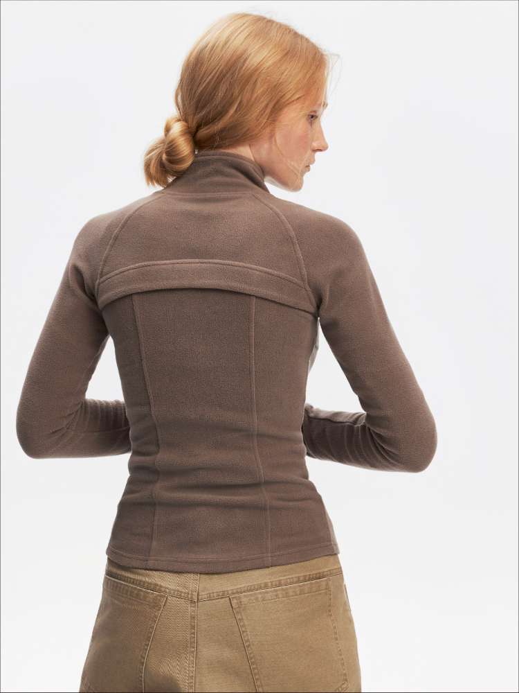 Minimalist Fleece Cycling Slim Jacket【s0000014880】