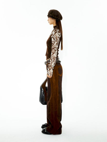 Casual skinny straight leg pants【s0000006273】