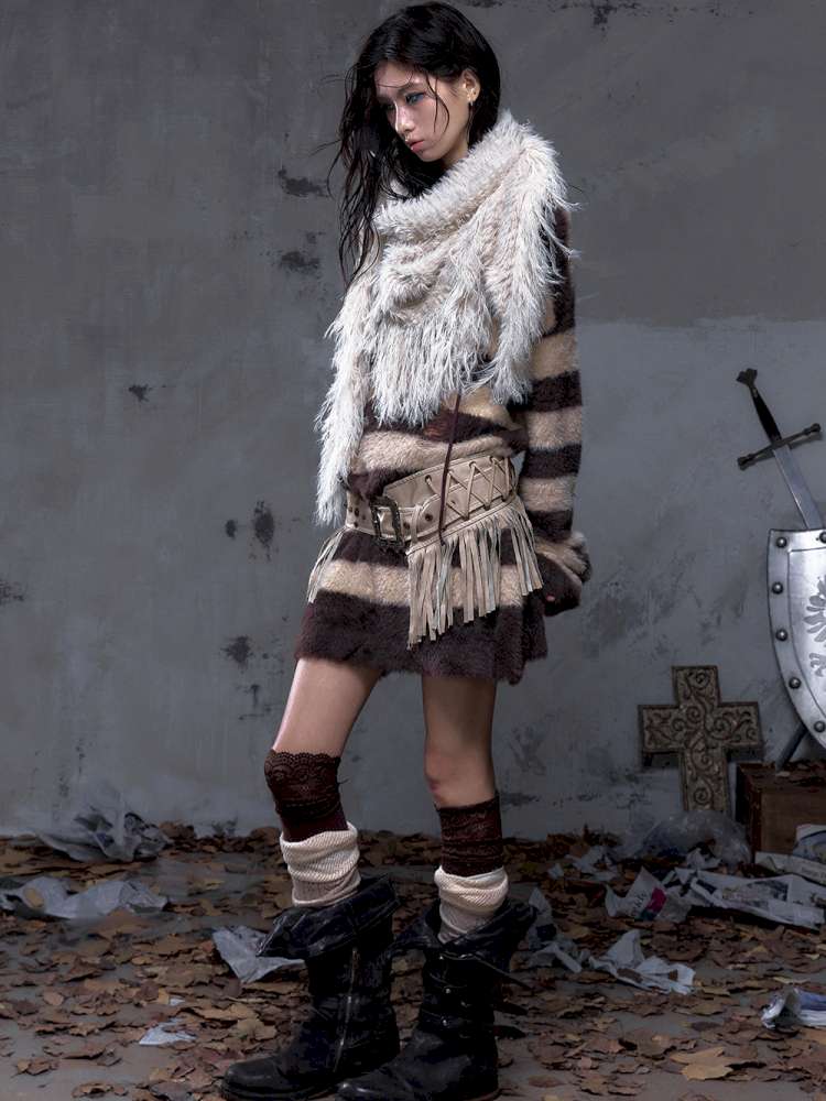 Warmness Triangle Scarf Shawl【s0000014478】