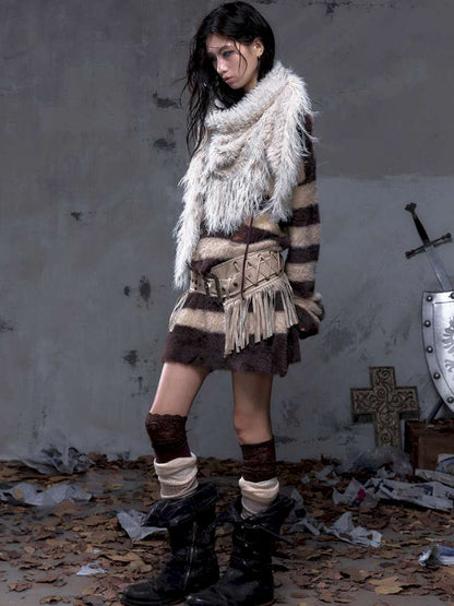 Warmness Triangle Scarf Shawl【s0000014478】