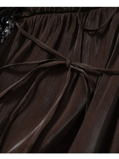 Dreamy Heiress Lace Chiffon Dress【s0000017984】