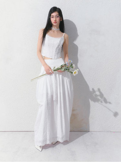 High-Waisted Half-Length Skirt【s0000012154】