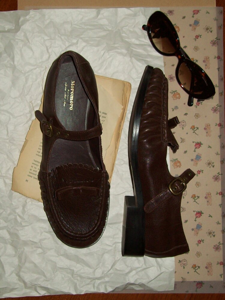 Vintage Mary Jane Loafers【s0000017904】