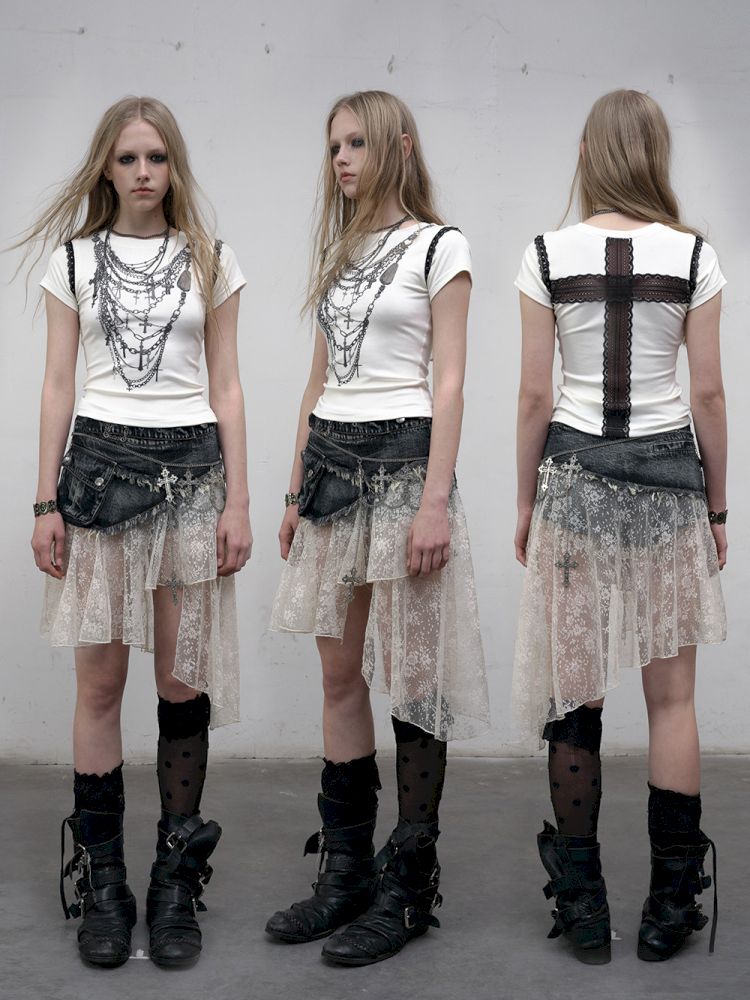 Two Wear Short Sleeve T-Shirt【s0000012619】