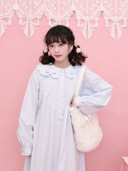 Embroidery sandwich cotton shoulder bag【s0000013499】