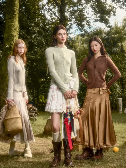 Elegant and Luxurious Long Skirt【s0000014326】
