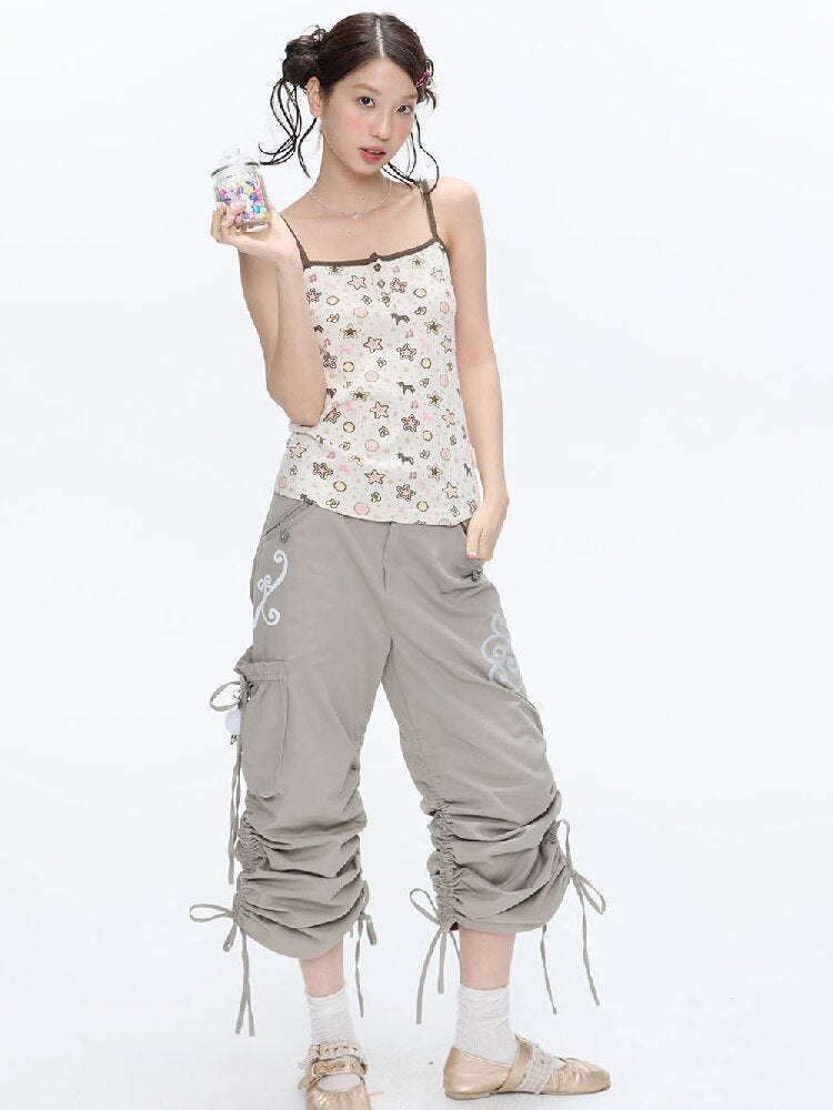 Star Polka Dot Contrasting Vest【s0000016387】