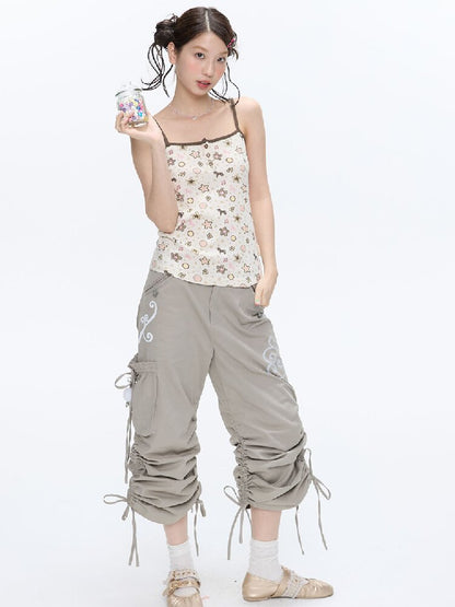 Star Polka Dot Contrasting Vest【s0000016387】