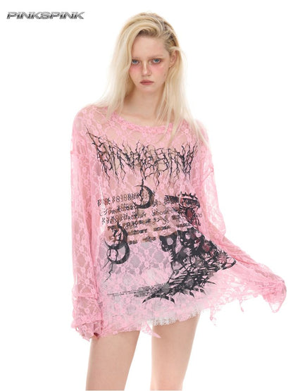 Oversized Gender-Neutral Layered T-Shirt【s0000012989】