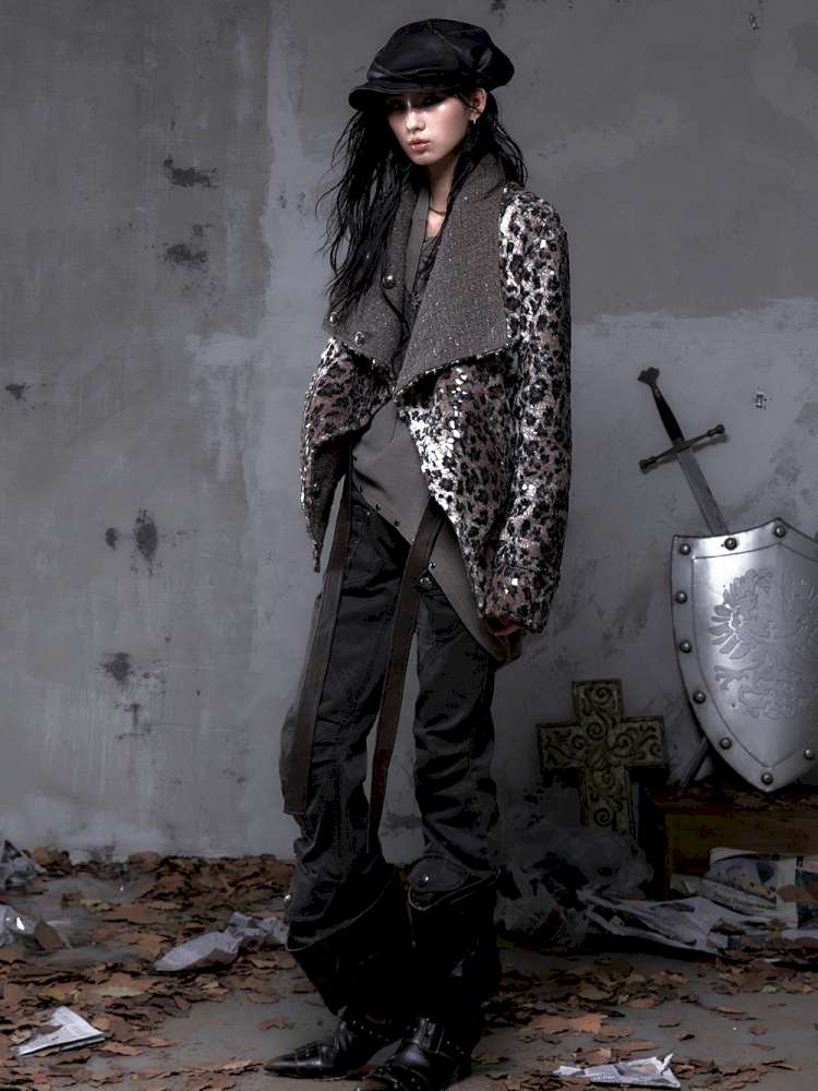 Chanel-Style Reversible Fleece Coat【s0000014462】