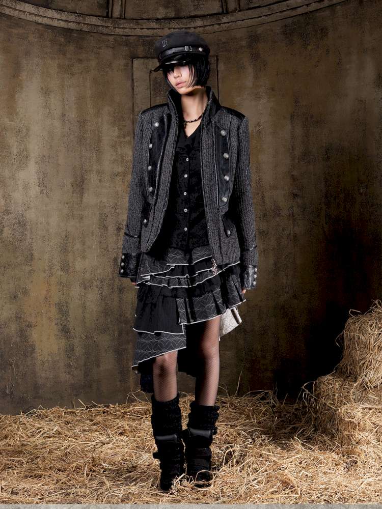 Knightly Punk Vintage Jacket Top【s0000015090】