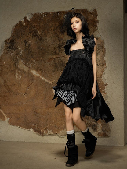 Irregular High Waisted Bandeau Skirt【s0000016929】