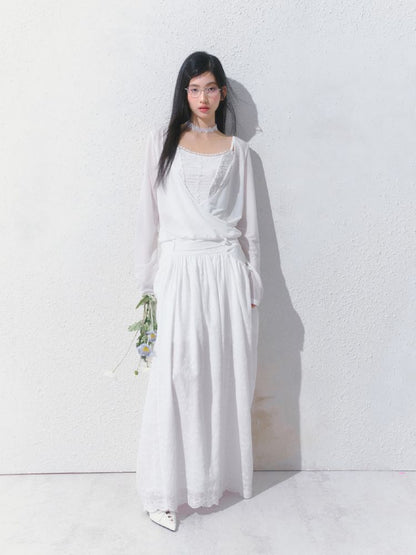 High-Waisted Half-Length Skirt【s0000012154】
