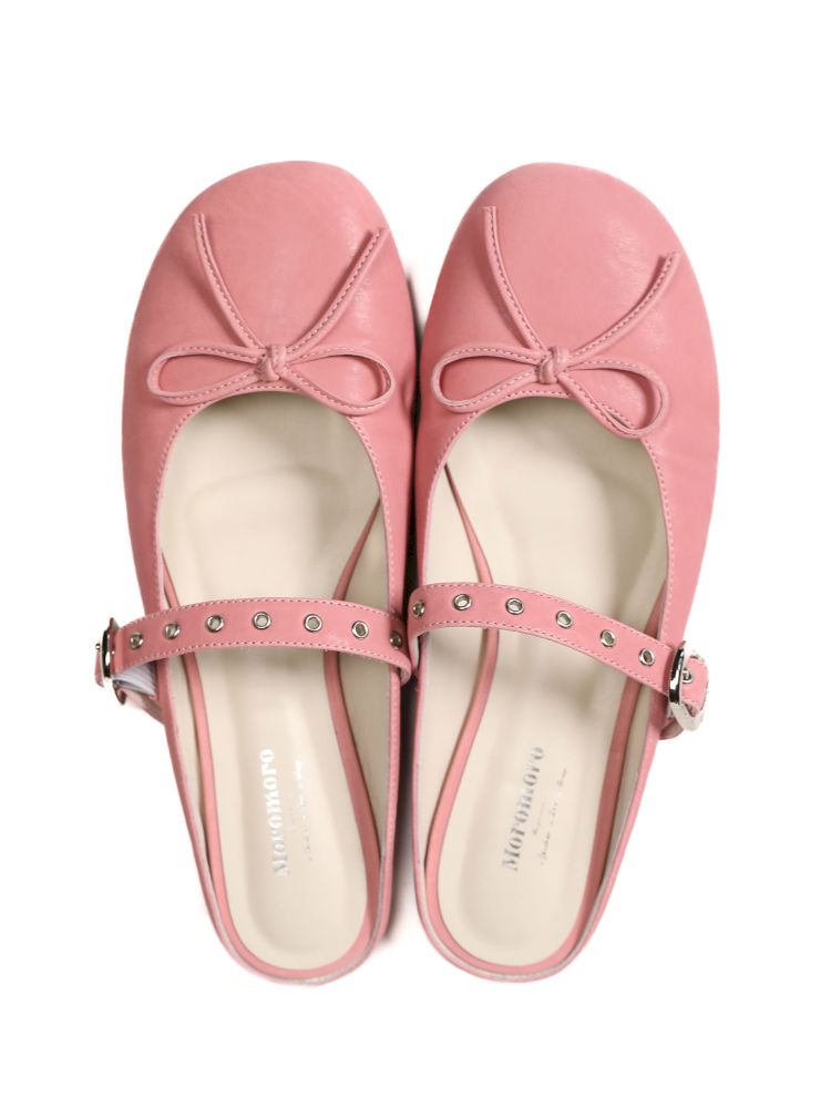 Carved Single Buckle Ballet Shoes【s0000013439】