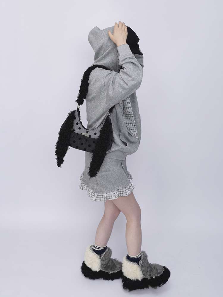 Rabbit Plush Versatile Commuter Crossbody Bag【s0000014618】