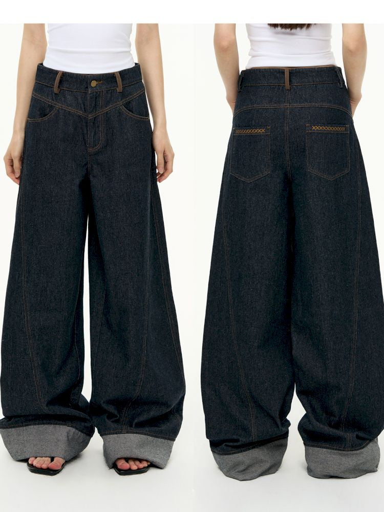 Vintage Original Cow Straight Pants【s0000013742】