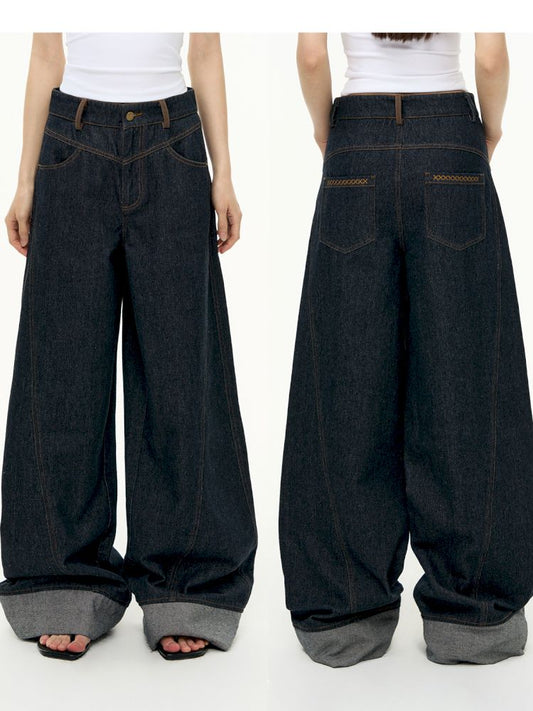 Vintage Original Cow Straight Pants【s0000013742】