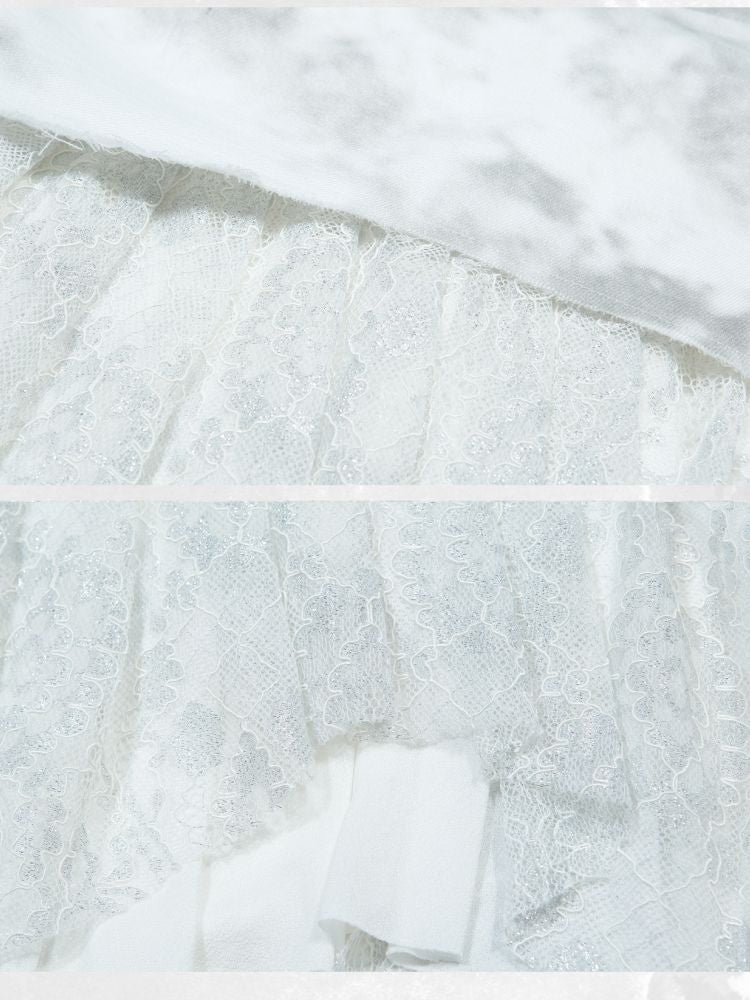 Lace Low Waist Half Skirt【s0000012313】