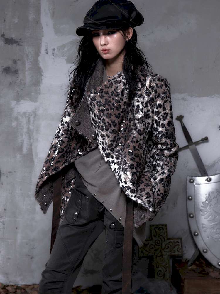 Chanel-Style Reversible Fleece Coat【s0000014462】