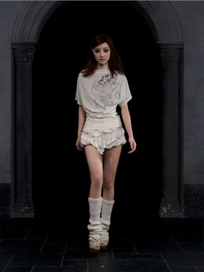 Low Waisted Pod Skirt Pants【s0000012305】