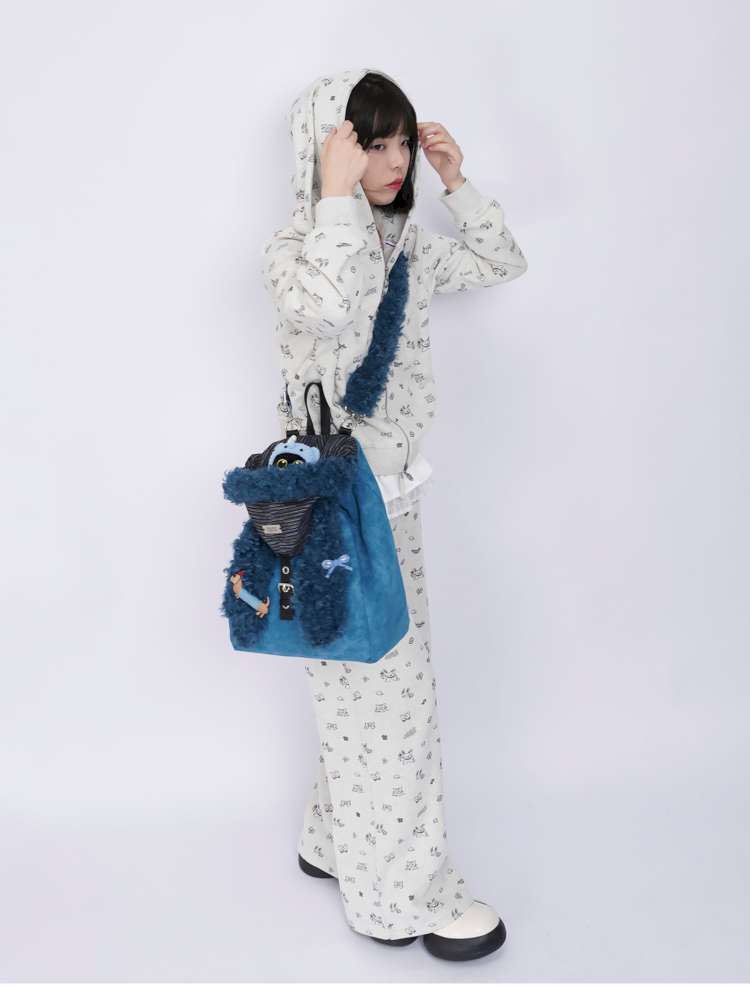 Rabbit Ears Cute Fur Crossbody School Bag【s0000014619】