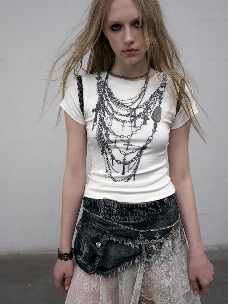 Two Wear Short Sleeve T-Shirt【s0000012619】