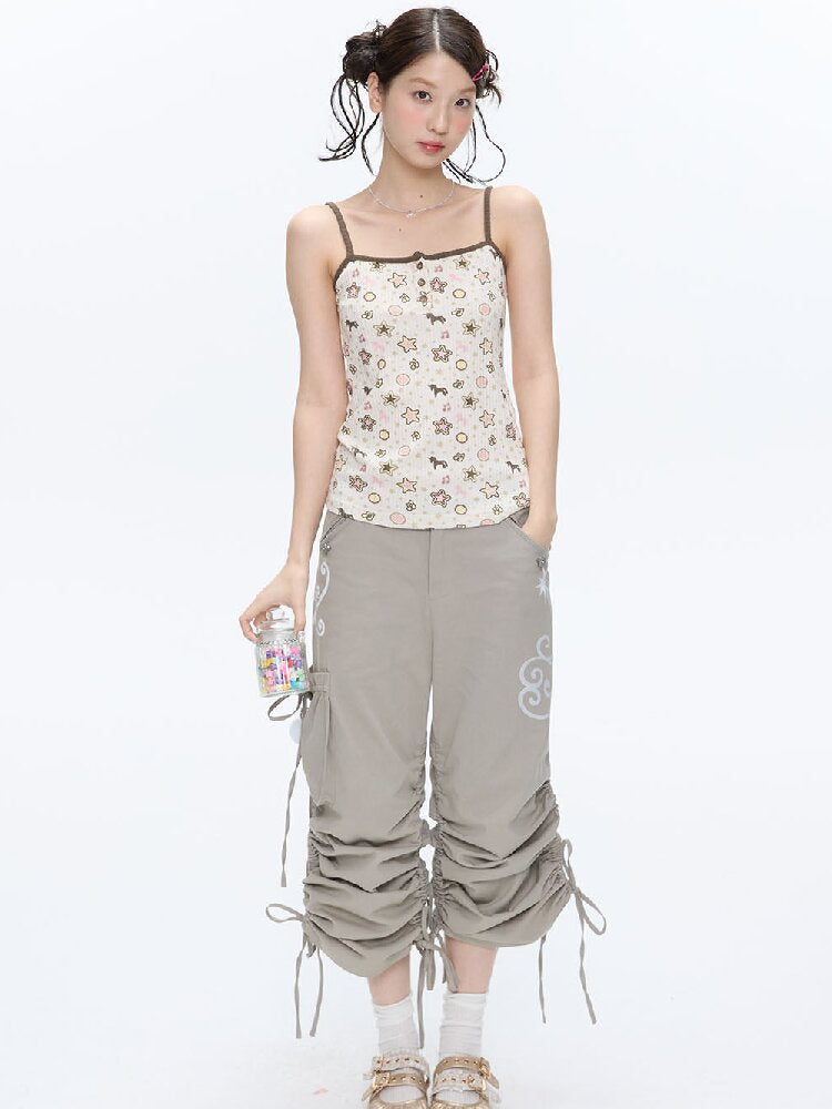 Star Polka Dot Contrasting Vest【s0000016387】
