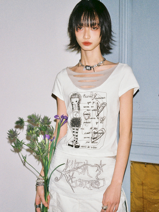 Fake Two Piece T-Shirt【s0000012421】