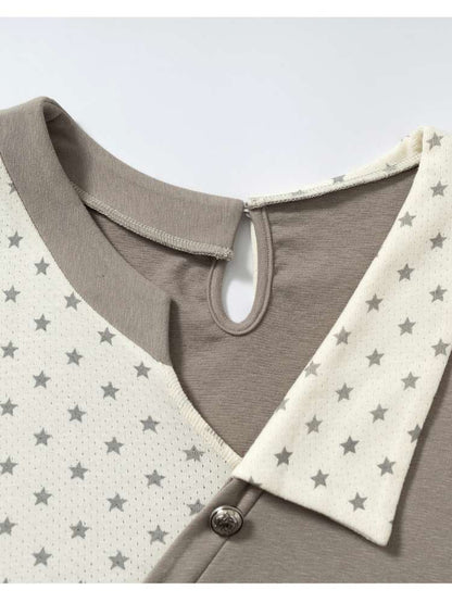 Five-Pointed Star Knit Base Top【s0000014655】