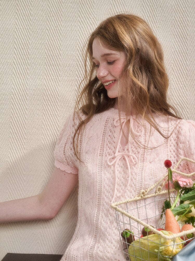 Soft Kitten Mohair Wool Knitwear【s0000015626】