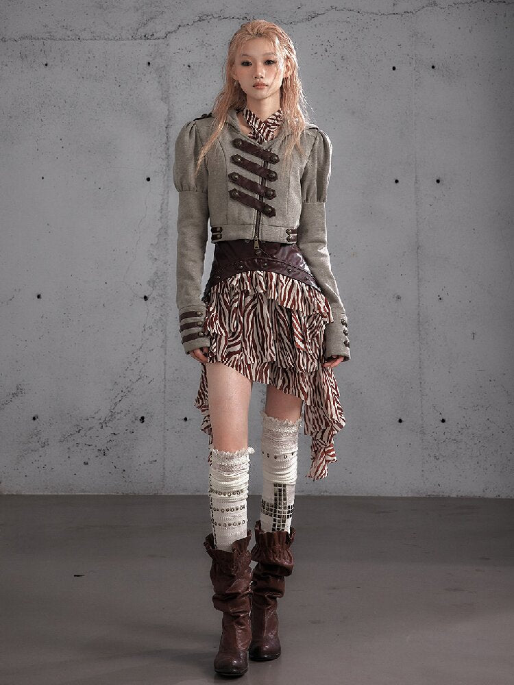 Lace Rhinestone Knit Leg Covers【s0000019164】