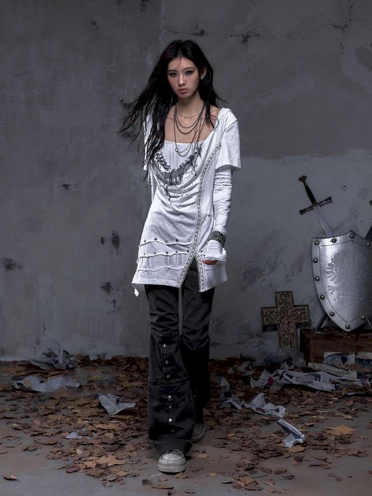 Slightly Flared Suede Casual Pants【s0000014480】