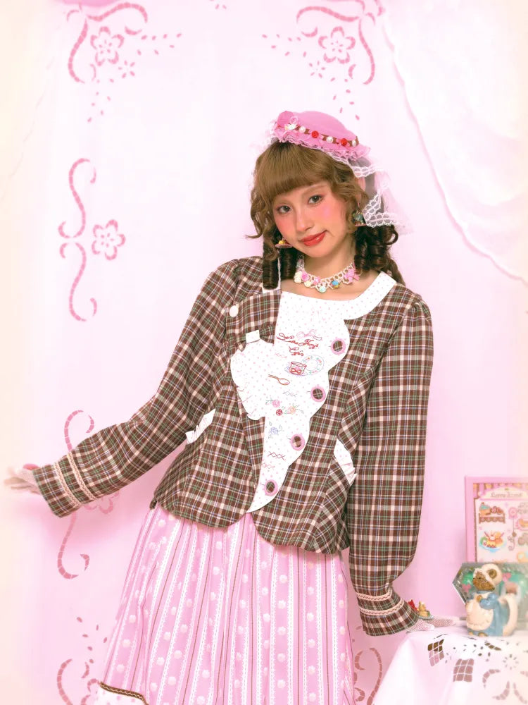 Patchwork Embroidered Tea Break Blazer【s0000014160】