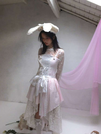 Cherry Jacquard High-Neck Base Shirt【s0000014937】